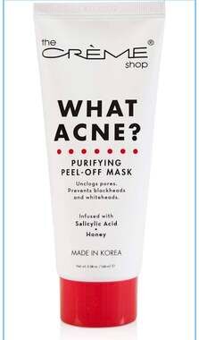 The Crème Shop What‎ Acne? Purifying Peel-Off Mask, 3.38 oz